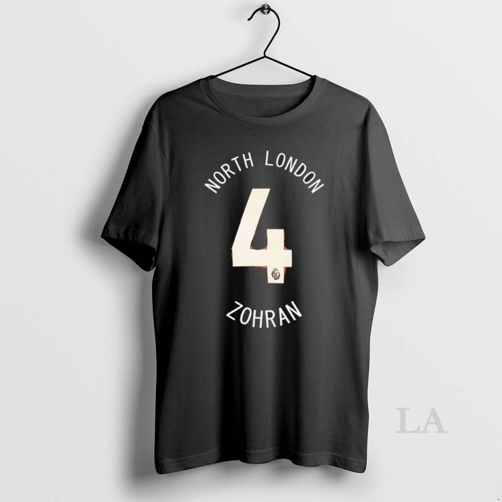 Original North London 4 Zohran Shirt Hoodie Sweatshirt | PurePodTees.com