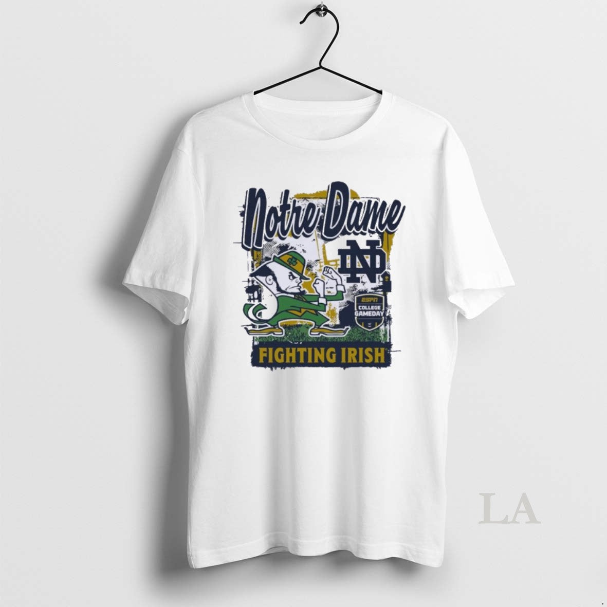 Original Notre Dame Football 2025 College Gameday Mascot Runner Shirt Hoodie Sweatshirt | PurePodTees.com