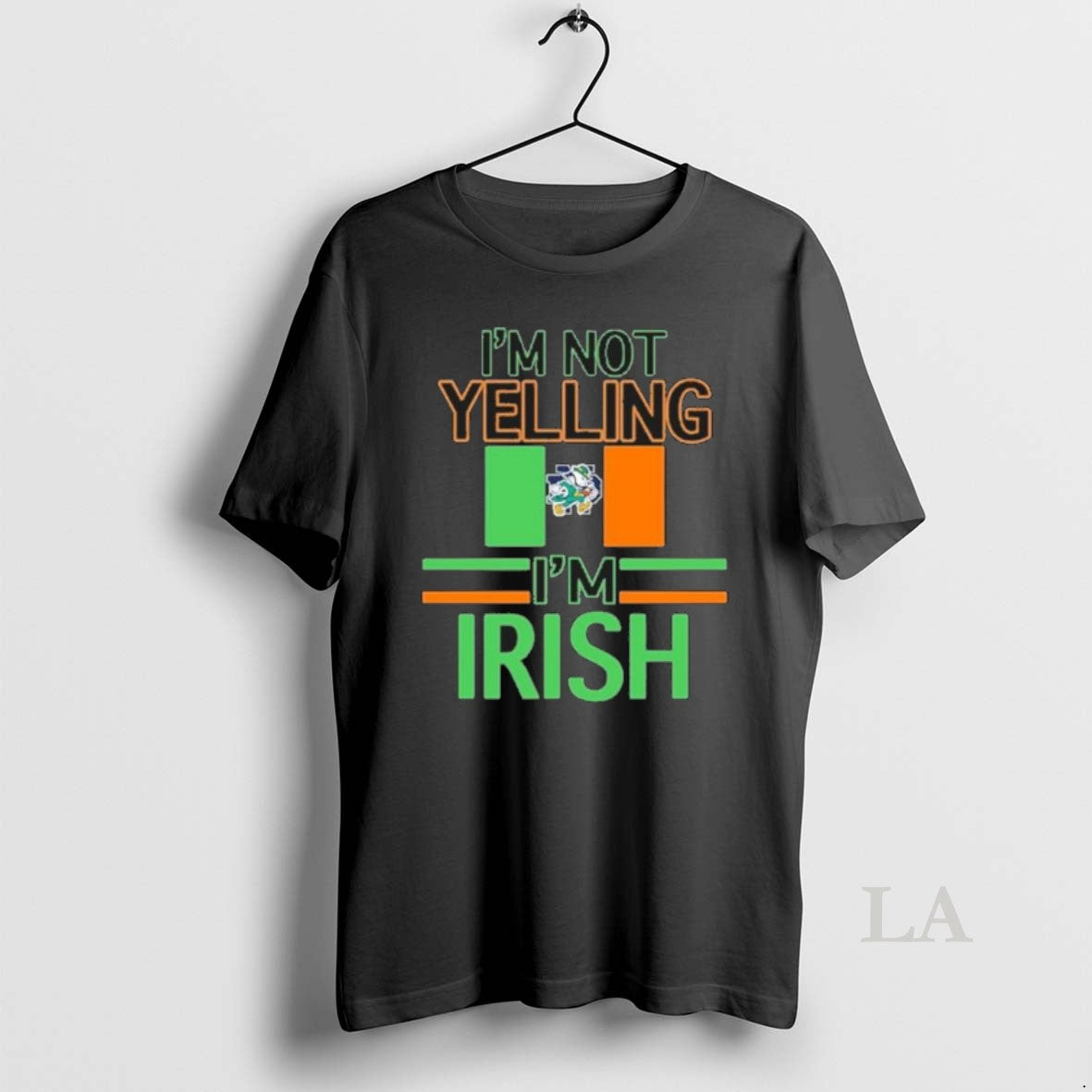 Original Notre Dame Im Not Yelling Im Irish Shirt Hoodie Sweatshirt | PurePodTees.com