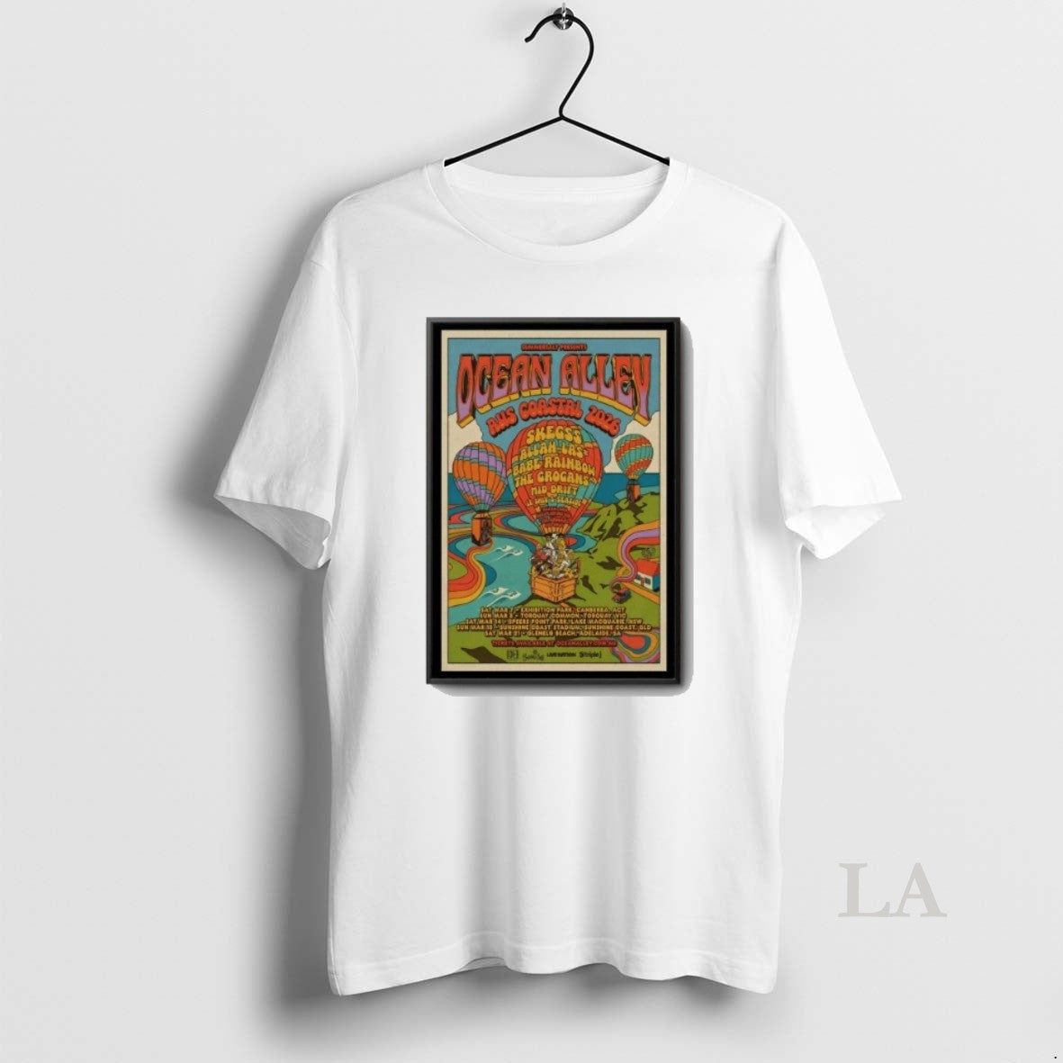 Original Ocean Alley Australian Tour 2026 Shirt Hoodie Sweatshirt | PurePodTees.com