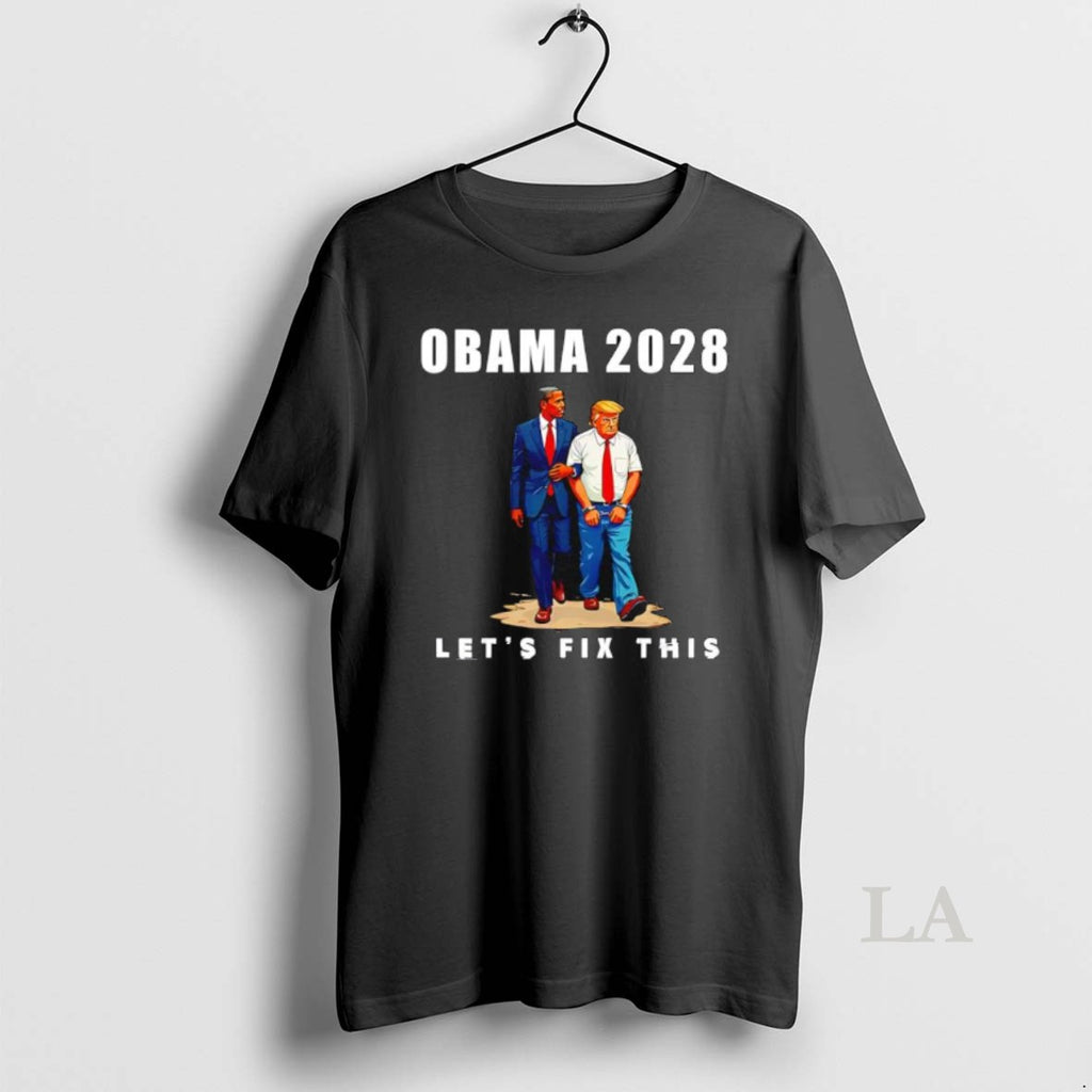 Original Obama 2028 Political Democrat Trump Graphic Shirt Hoodie Sweatshirt | PurePodTees.com