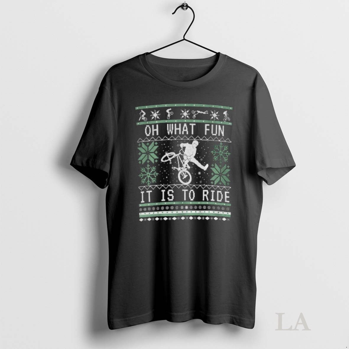 Original Oh What Fun It Is To Ride Bike Merry Christmas Shirt Hoodie Sweatshirt | PurePodTees.com