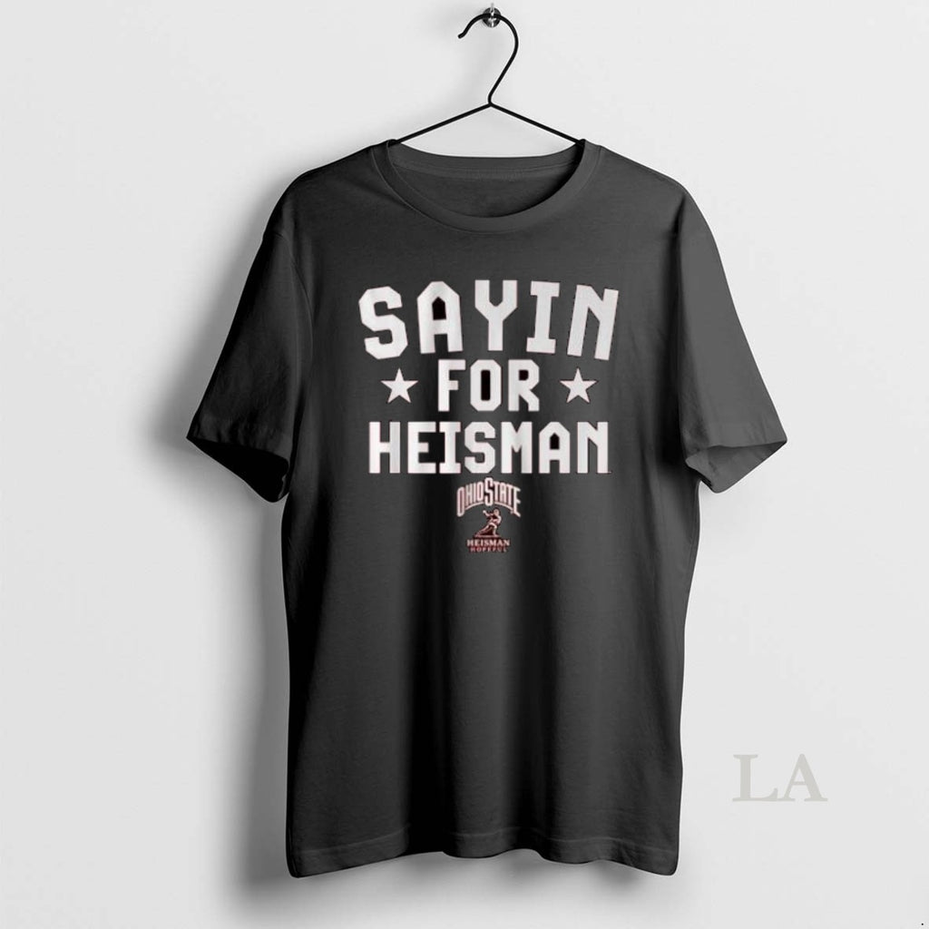 Original Ohio State Football Julian Sayin For Heisman 2025 Shirt Hoodie Sweatshirt | PurePodTees.com