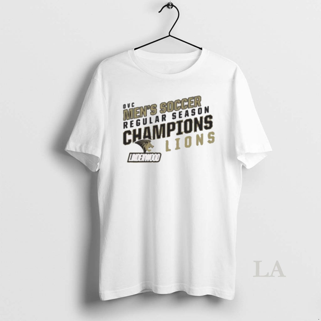 Original Ohio Valley Conference Ovc Lindenwood Lions Mens Soccer Regular Season Champions Shirt Hoodie Sweatshirt