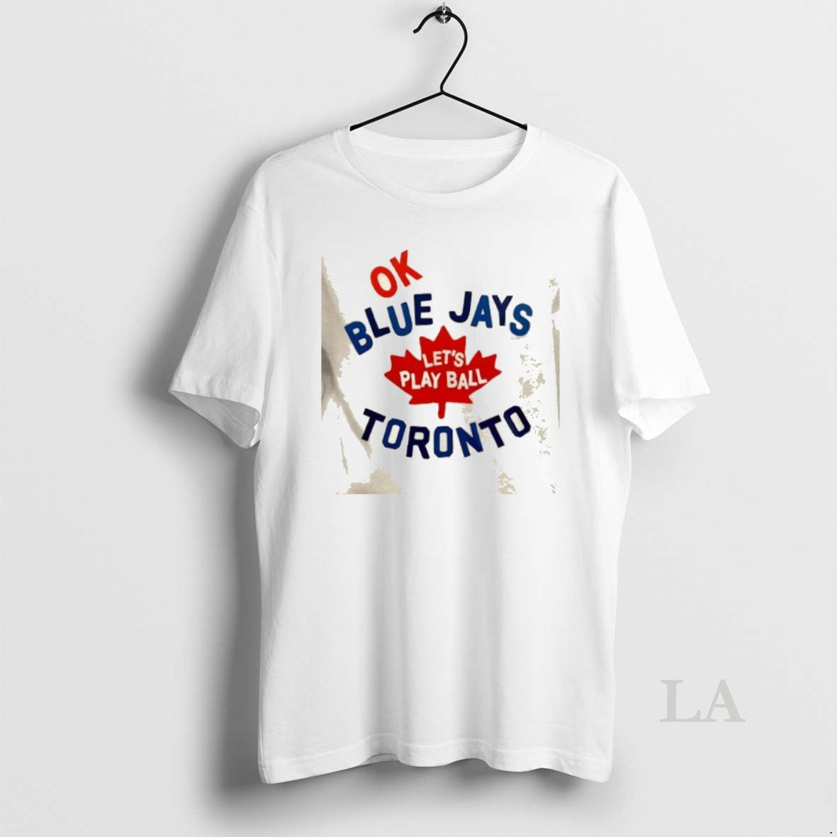 Original Ok Lets Play Ball Toronto Blue Jays Baseball Logo 2 Sided Shirt Hoodie Sweatshirt | PurePodTees.com