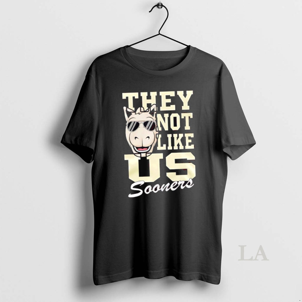 Original Oklahoma Sooners 2025 Ncaa They Not Like Us Shirt Hoodie Sweatshirt | PurePodTees.com