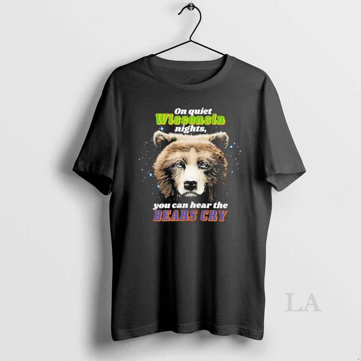 Original On Quiet Wisconsin Nights You Can Hear The Bears Cry Shirt Hoodie Sweatshirt | PurePodTees.com