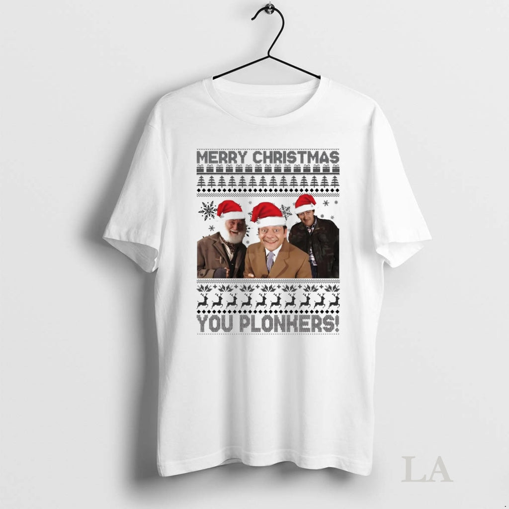 Original Only Fools And Horses Merry Christmas You Plonkers Shirt Hoodie Sweatshirt | PurePodTees.com