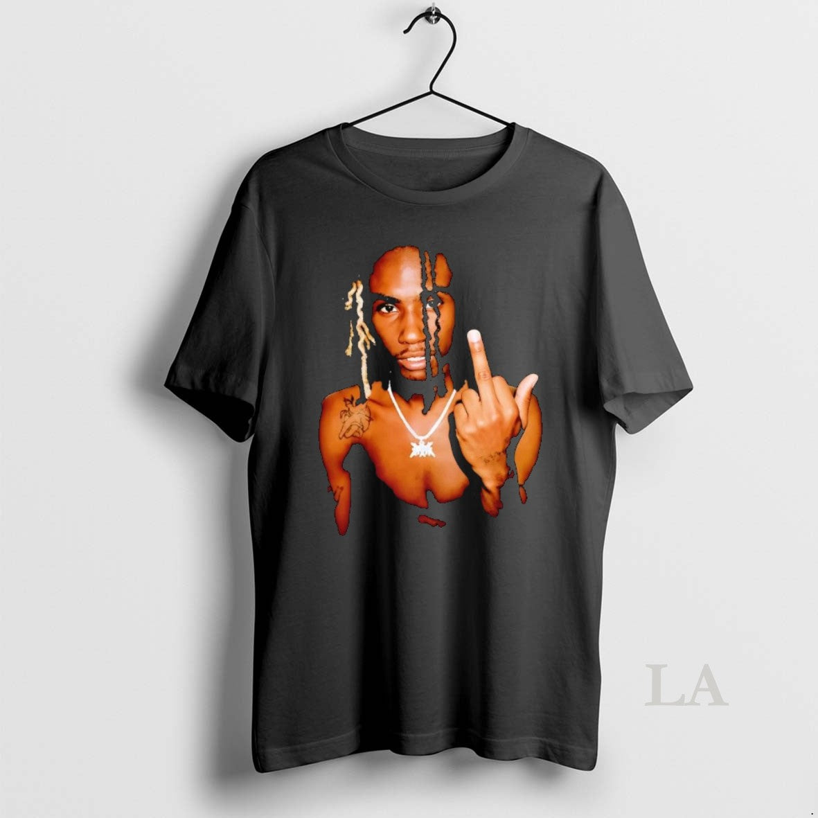 Original Osamason Middle Finger Portrait Shirt Hoodie Sweatshirt | PurePodTees.com