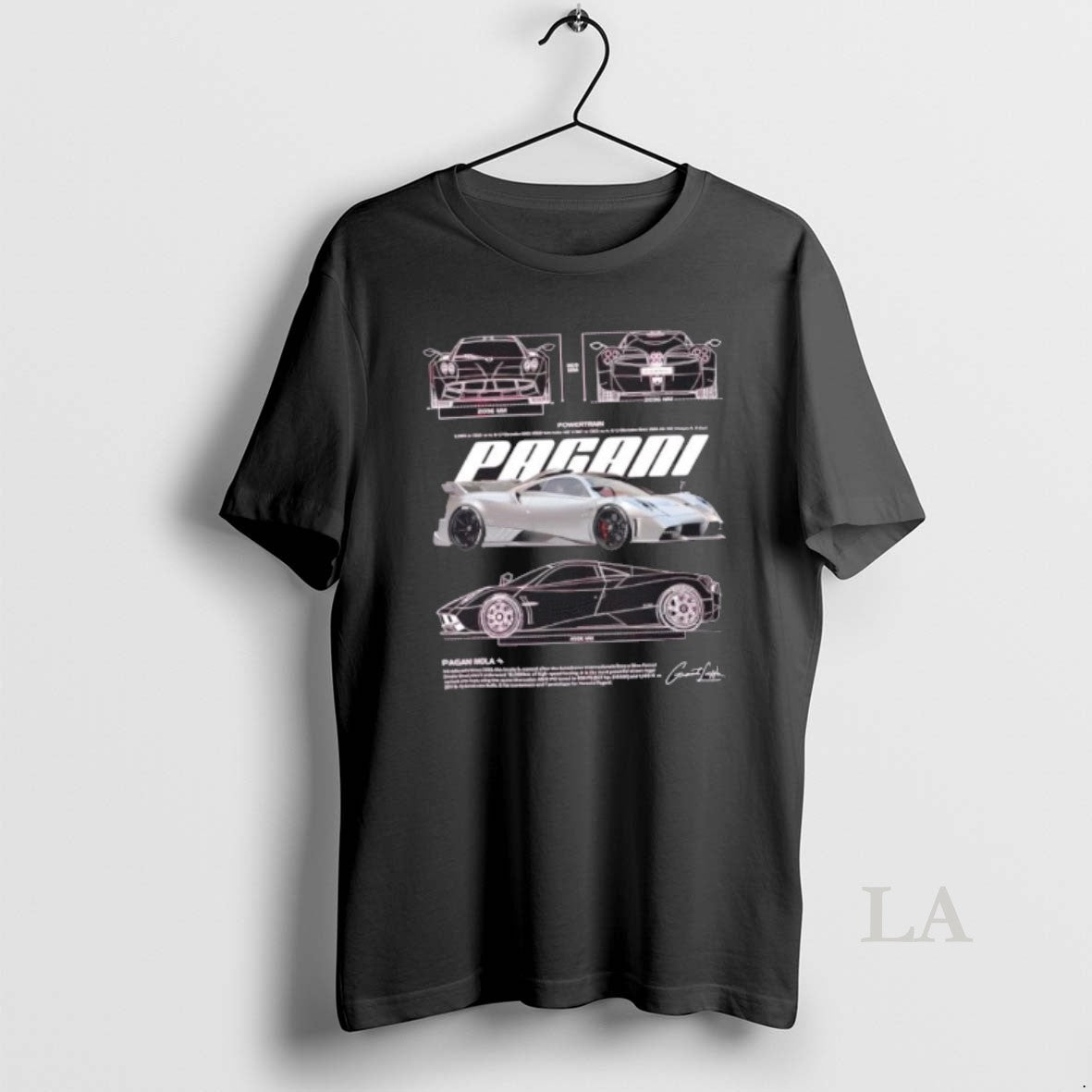 Original Pagani Imola Italian Hypercar Enthusiast Shirt Hoodie Sweatshirt | PurePodTees.com
