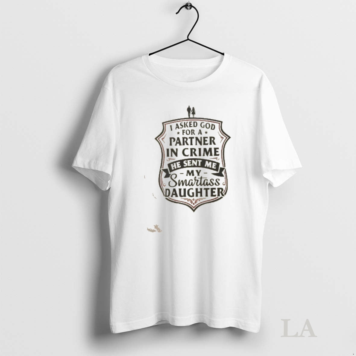 Original Partner In Crime Daughter Dad Gift Shirt Hoodie Sweatshirt | PurePodTees.com