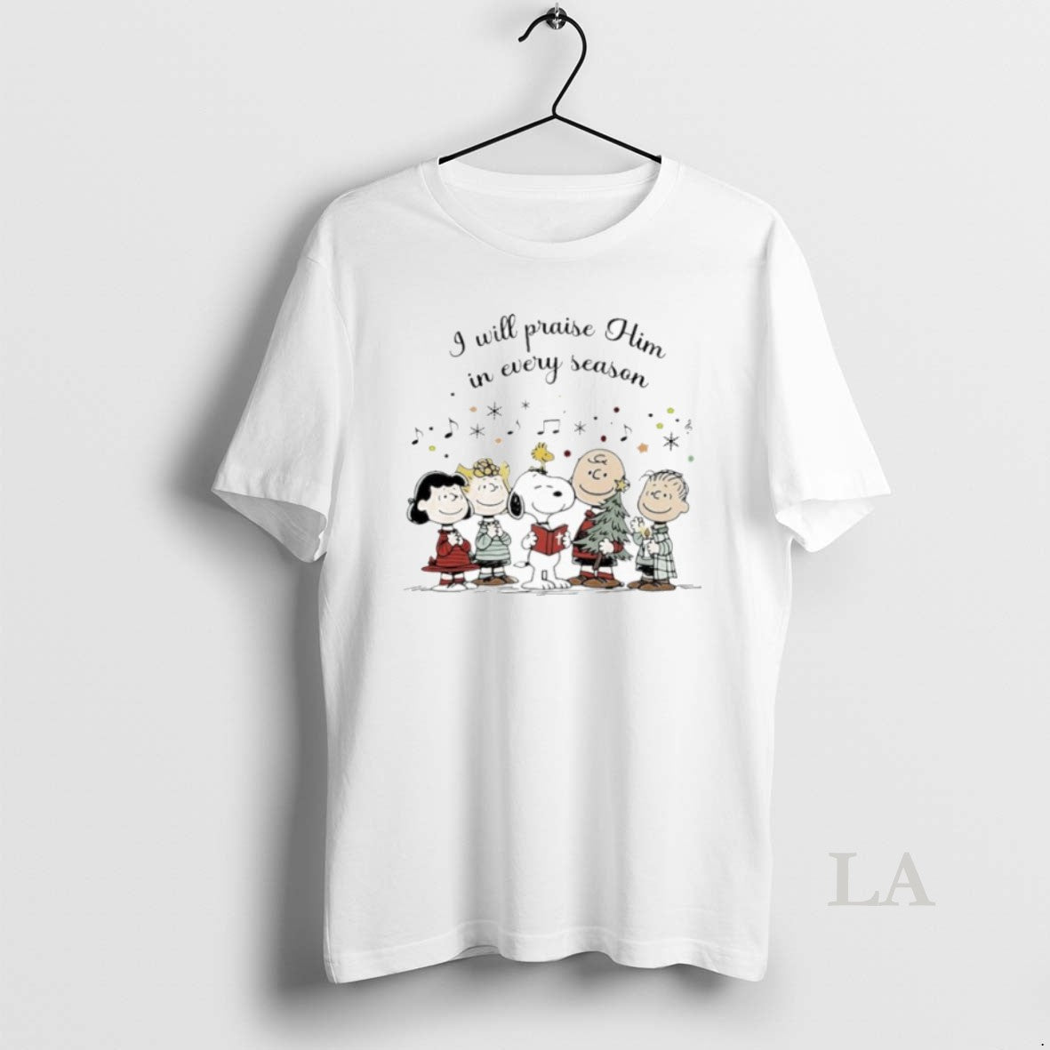 Original Peanuts I Will Praise Him In Every Season Shirt Hoodie Sweatshirt | PurePodTees.com