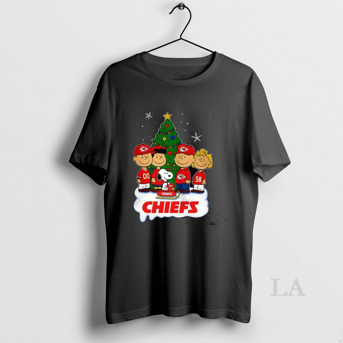 Original Peanuts Character X Kansas City Chiefs Football Lovers Christmas Shirt Hoodie Sweatshirt | PurePodTees.com