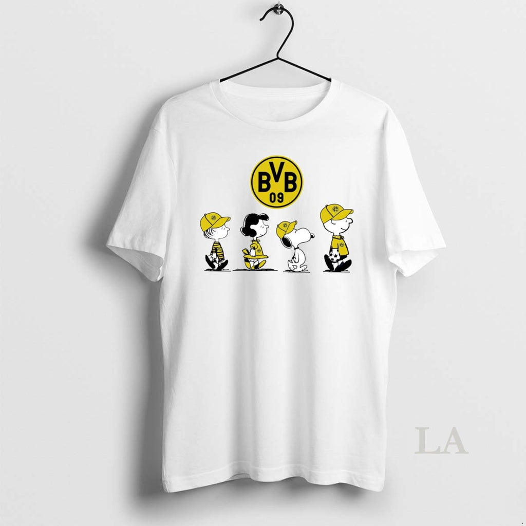 Original Peanuts Characters Borussia Dortmund Shirt Hoodie Sweatshirt | PurePodTees.com