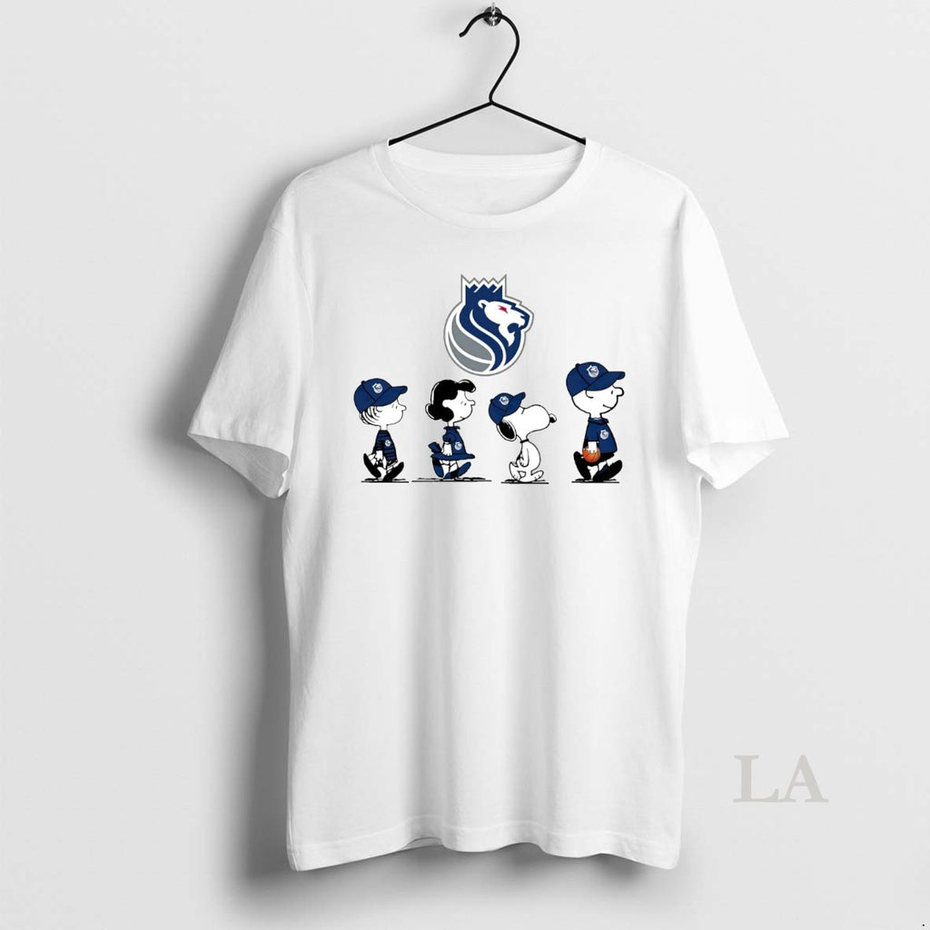 Original Peanuts Characters Sacramento Kings Shirt Hoodie Sweatshirt | PurePodTees.com