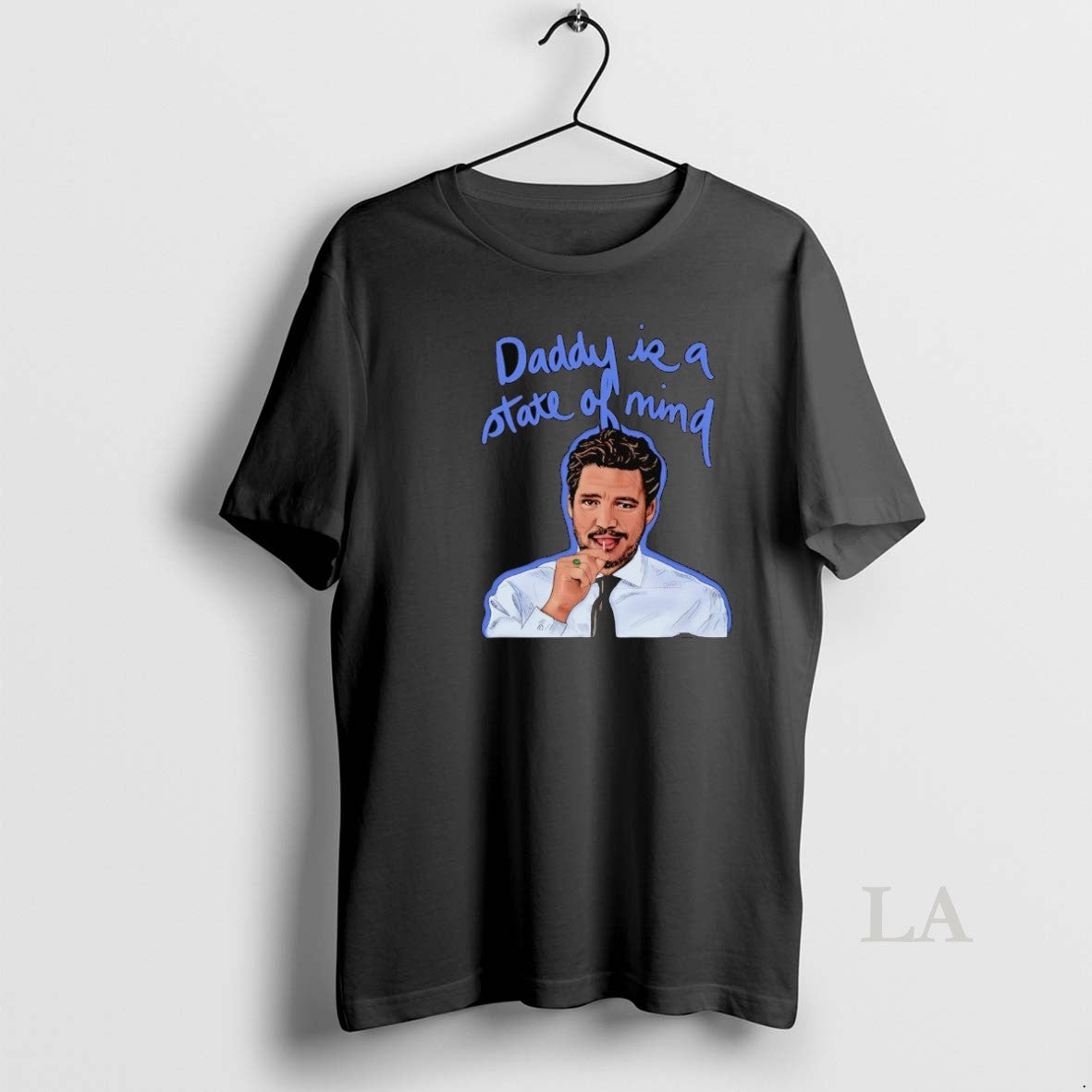Original Pedro Pascal Daddy Is A State Of Mind Graphic Shirt Hoodie Sweatshirt | PurePodTees.com