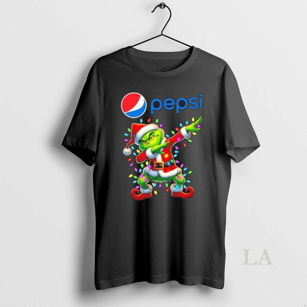 Original Pepsi Grinch Dabbing Merry Christmas Shirt Hoodie Sweatshirt | PurePodTees.com