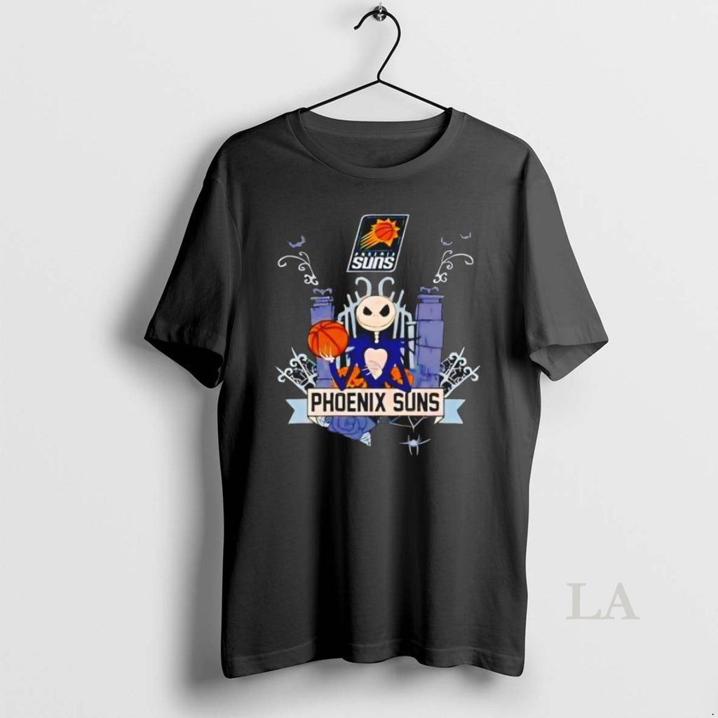 Original Phoenix Suns Jack Skellington Happy Halloween Shirt Hoodie Sweatshirt | PurePodTees.com