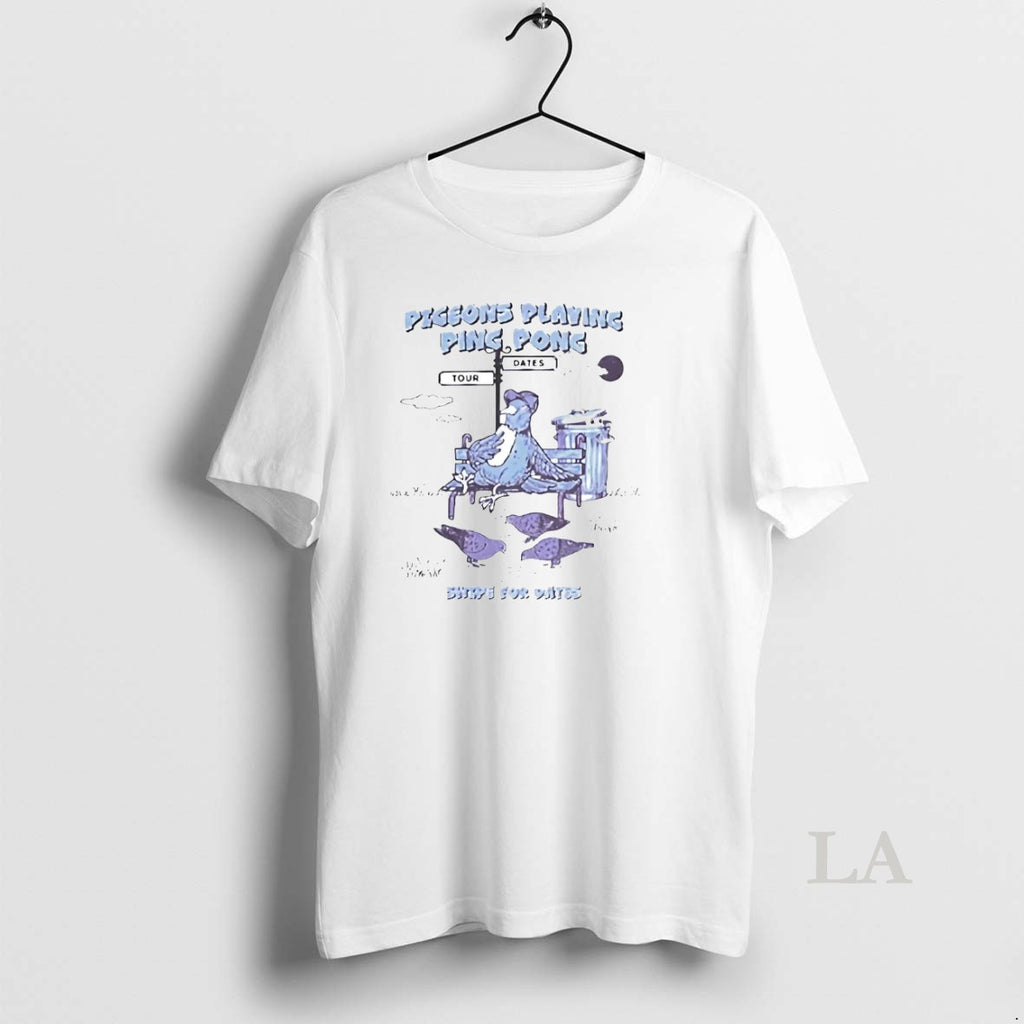 Original Pigeons Playing Ping Pong Swope For Dates 2025 2026 Shirt Hoodie Sweatshirt | PurePodTees.com