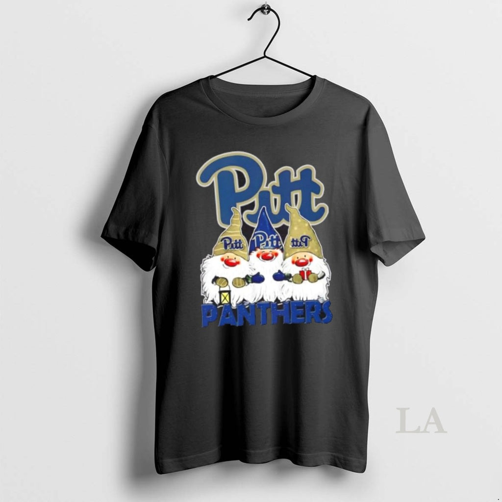 Original Pittsburgh Panthers X Gnomes Xmas Christmas Shirt Hoodie Sweatshirt | PurePodTees.com