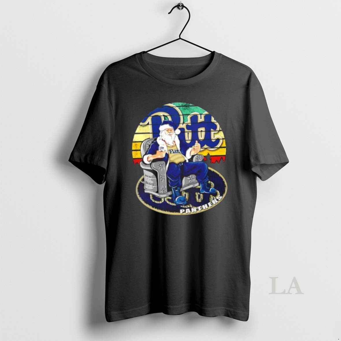 Original Pittsburgh Panthers X Santa Claus Christmas Vintage Shirt Hoodie Sweatshirt | PurePodTees.com
