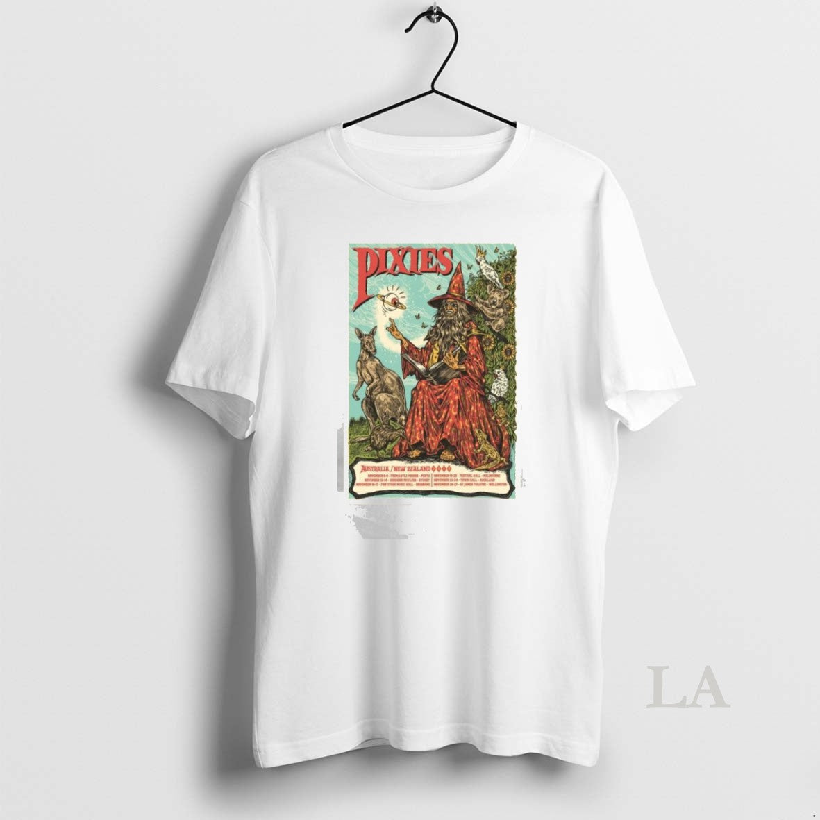 Original Pixies Australia New Zealand November 2025 Shirt Hoodie Sweatshirt | PurePodTees.com