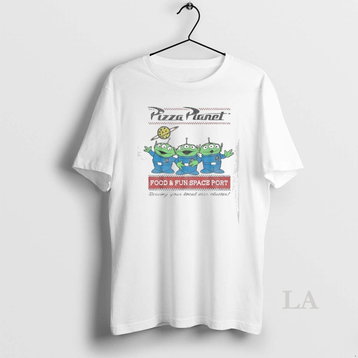 Original Pizza Planet Food And Fun Space Port Serving Your Local Star Cluster Vintage Shirt Hoodie Sweatshirt
