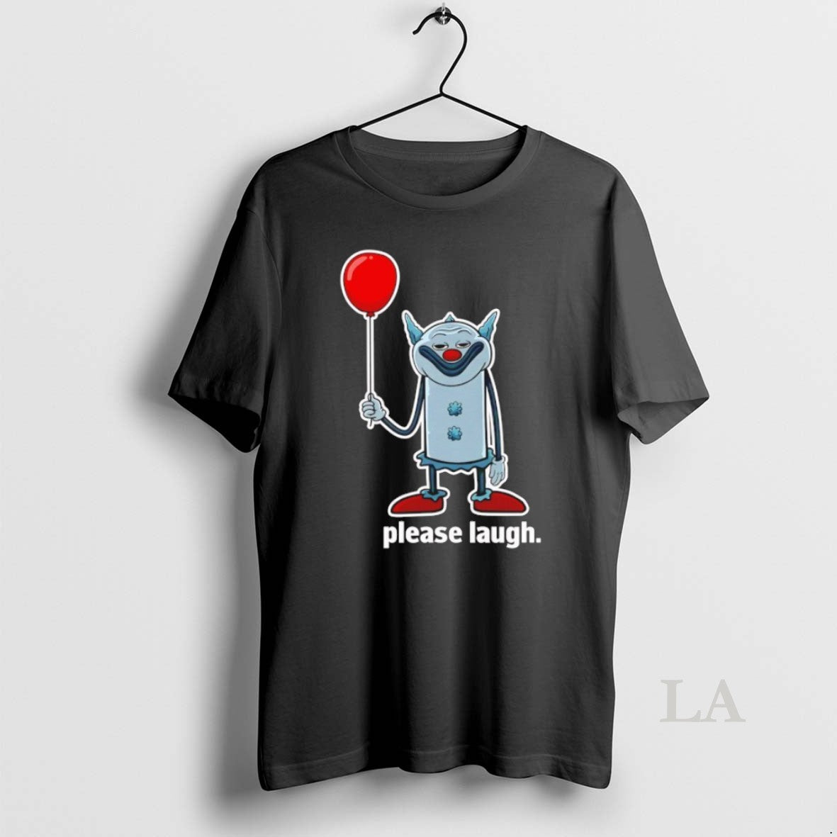 Original Please Laugh Clown Balloon Shirt Hoodie Sweatshirt | PurePodTees.com