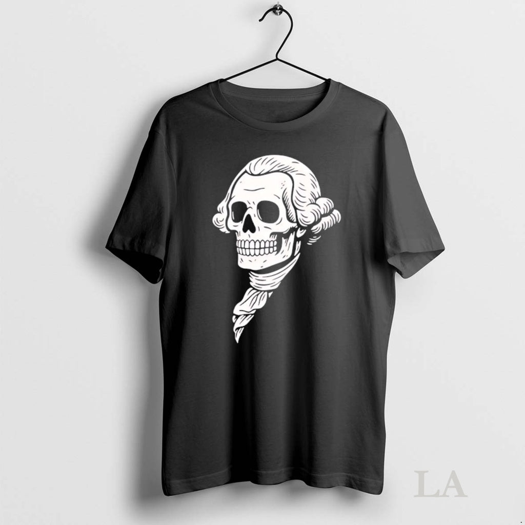 Original Poor Richard Monogram George Washington Skull Logo Shirt Hoodie Sweatshirt | PurePodTees.com