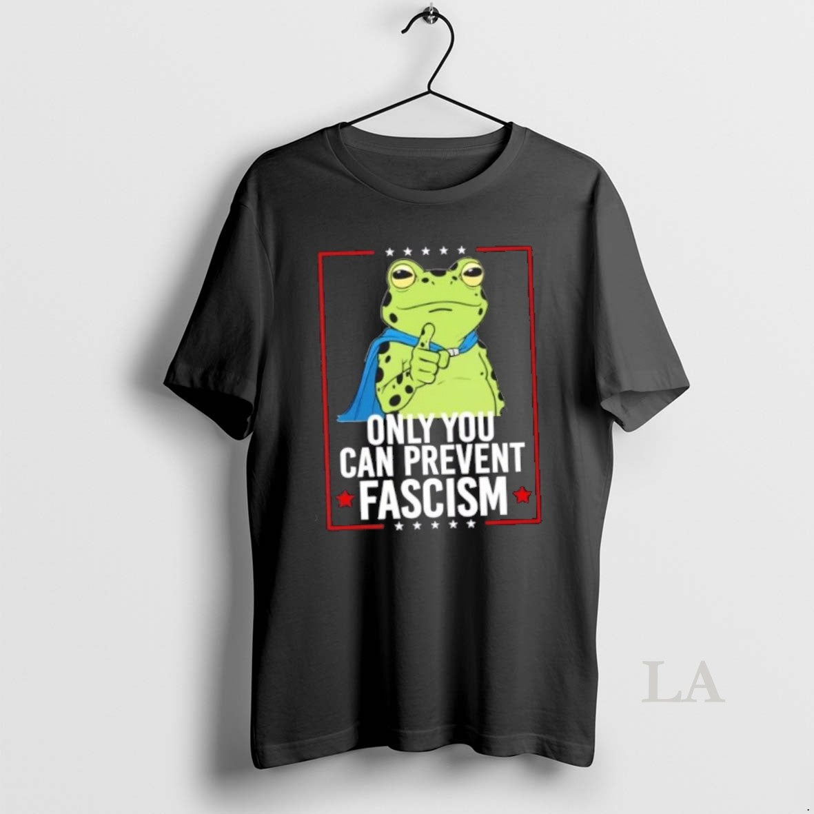 Original Portland Frog Only You Can Prevent Fascism Stars Shirt Hoodie Sweatshirt | PurePodTees.com