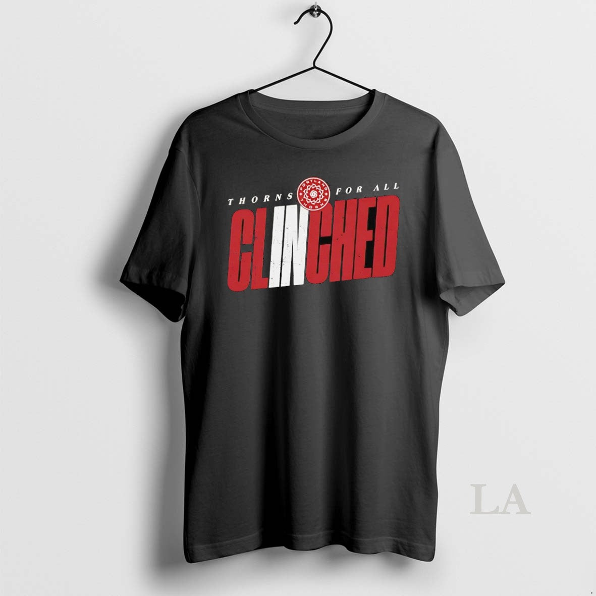 Original Portland Thorns Fc Clinched Thorns For All Shirt Hoodie Sweatshirt | PurePodTees.com