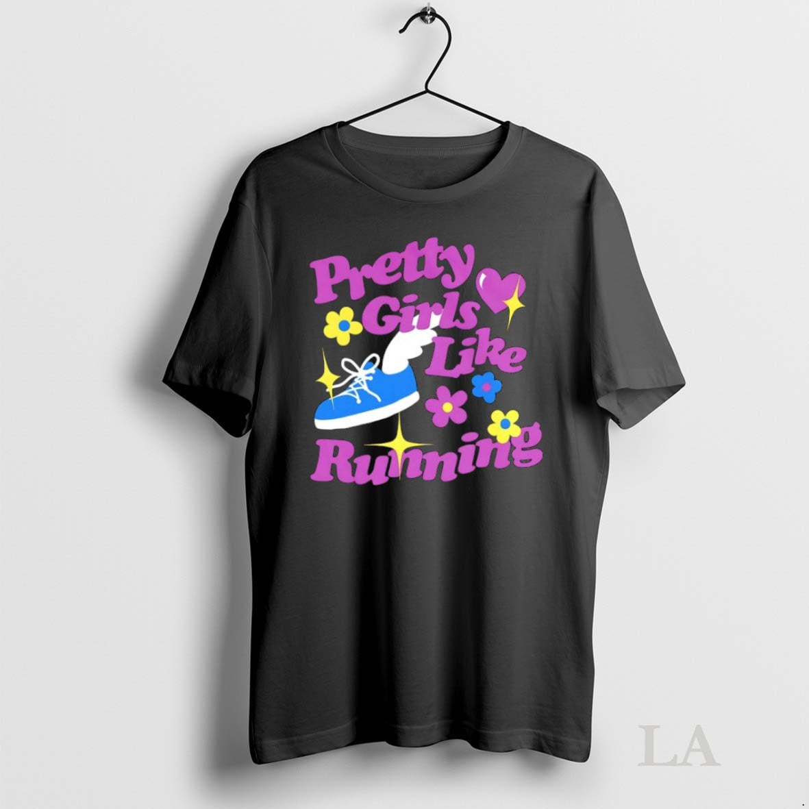 Original Pretty Girls Like Running Shirt Hoodie Sweatshirt | PurePodTees.com