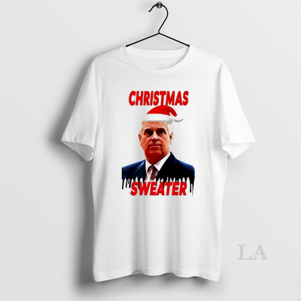 Original Prince Andrew Christmas Shirt Hoodie Sweatshirt | PurePodTees.com