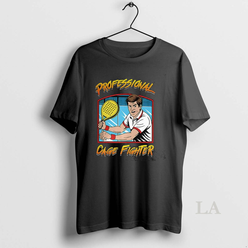 Original Professional Cage Fighter Padel Comic Shirt Hoodie Sweatshirt | PurePodTees.com
