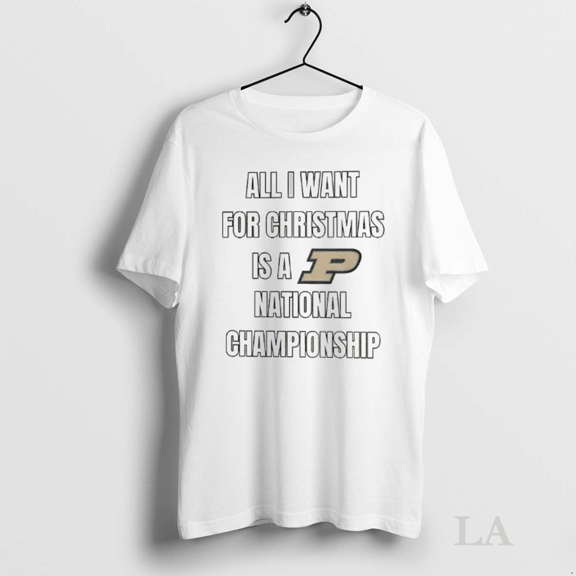 Original Purdue University All I Want For Christmas Is A National Champions Shirt Hoodie Sweatshirt | PurePodTees.com