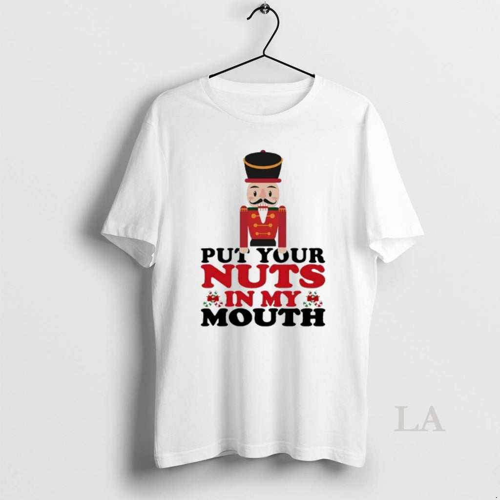Original Put Your Nuts In My Mouth Christmas 2025 Shirt Hoodie Sweatshirt | PurePodTees.com