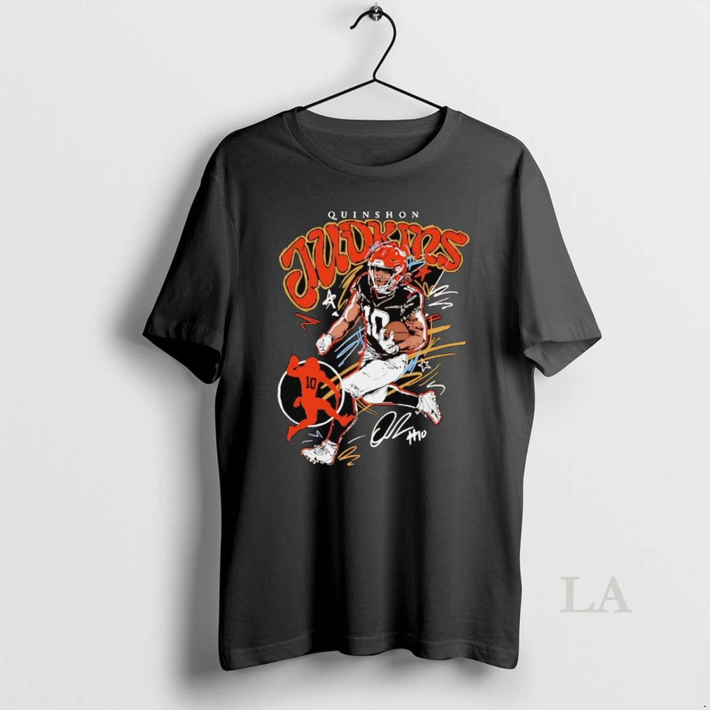 Original Quinshon Judkins Running Signature Cleveland Browns Shirt Hoodie Sweatshirt | PurePodTees.com