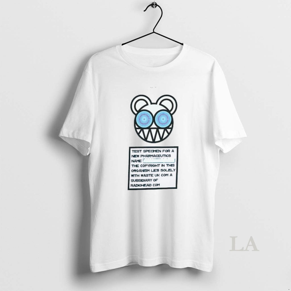 Original Radiohead Test Specimen For A New Pharmaceutics Cyan Shirt Hoodie Sweatshirt | PurePodTees.com