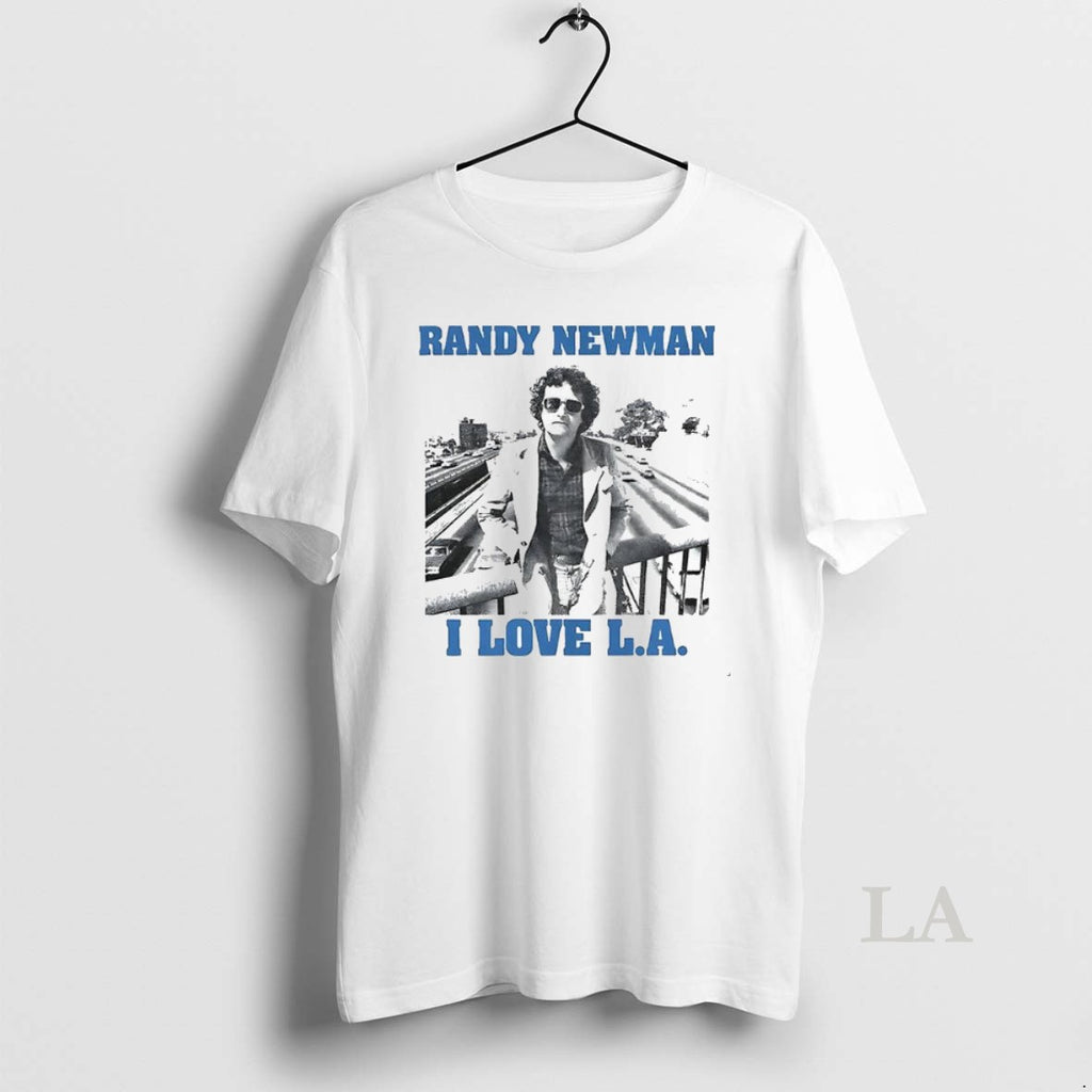 Original Randy Newman I Love Los Angeles Dodgers Two Sided Mugs And Shirt Hoodie Sweatshirt | PurePodTees.com