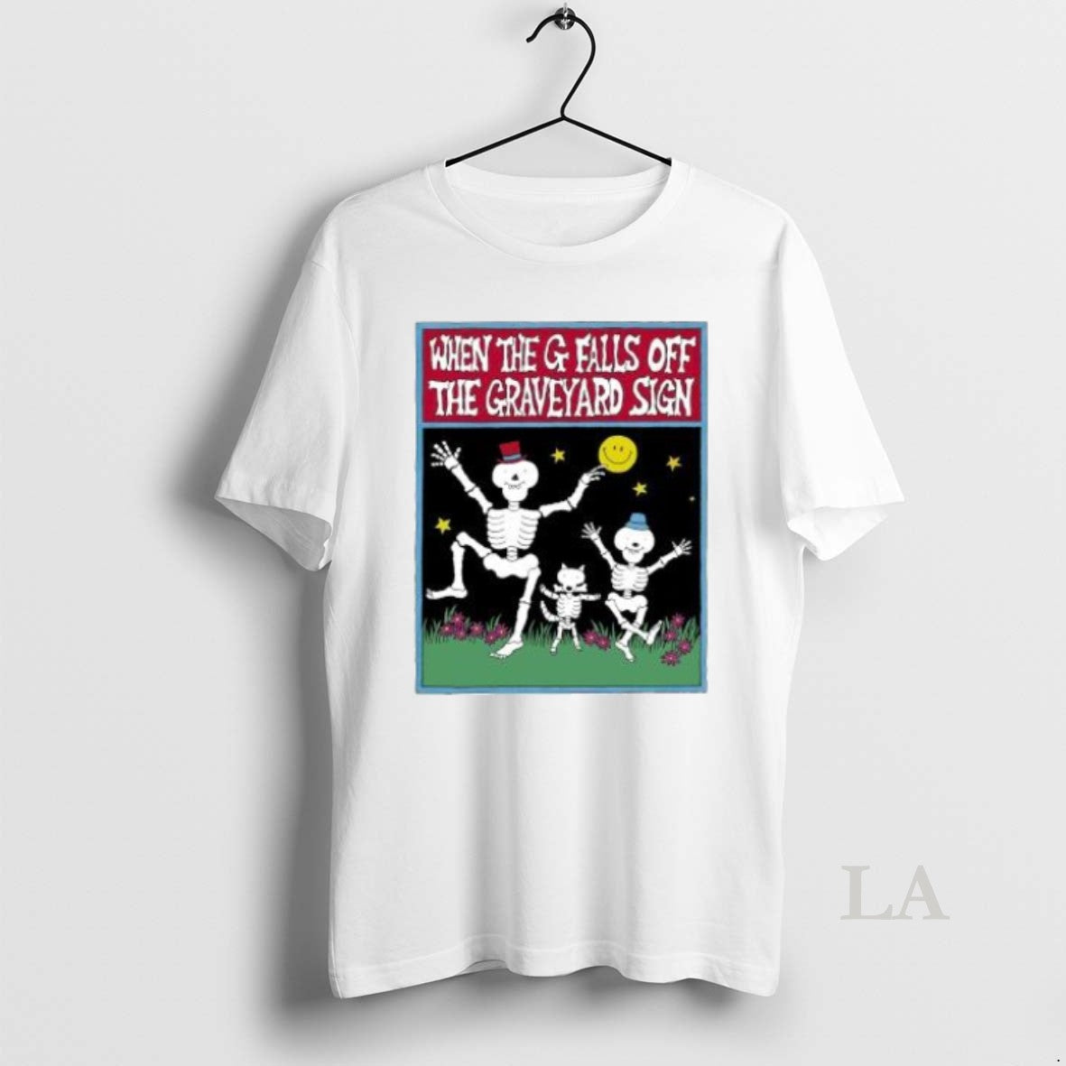 Original Raveyard When The G Falls Off The Graveyard Sign Shirt Hoodie Sweatshirt | PurePodTees.com