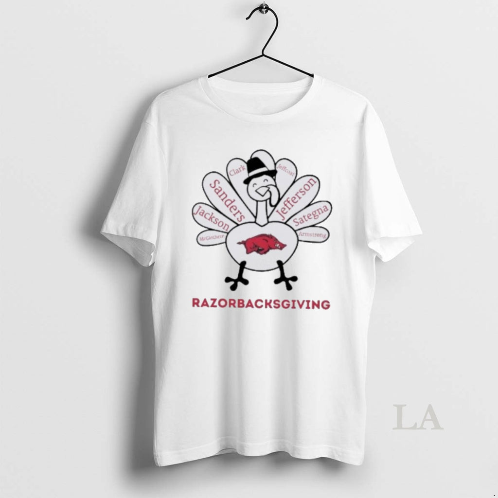 Original Razorbacksgiving Arkansas Razorbacks X Thanksgiving Shirt Hoodie Sweatshirt | PurePodTees.com