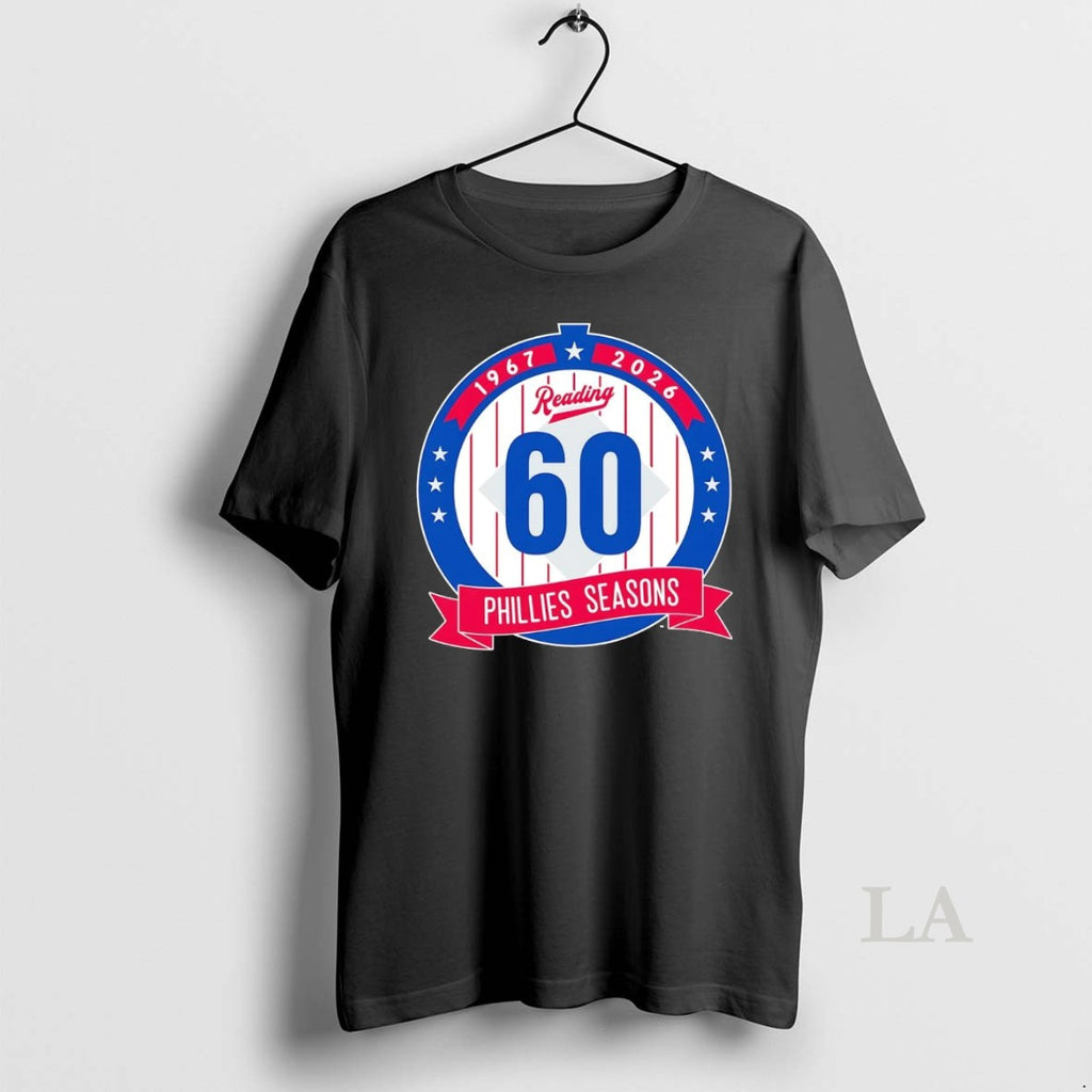 Original Reading Fightin Phils 60th Anniversary 1967 2026 Shirt Hoodie Sweatshirt | PurePodTees.com