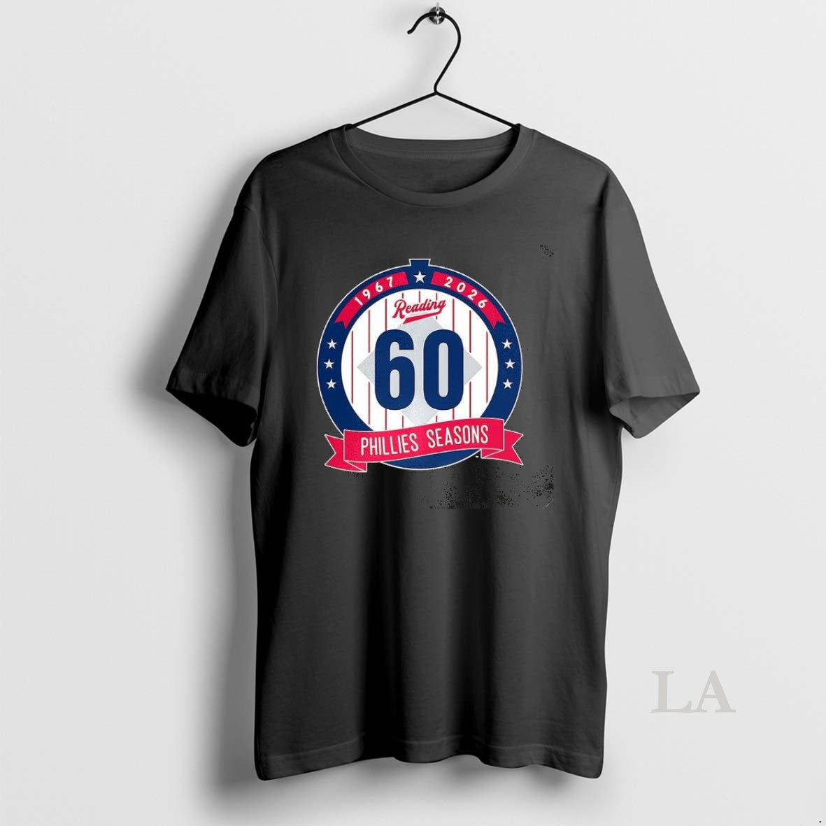 Original Reading Phillies Season 60th Anniversary Logo 1967 2026 Shirt Hoodie Sweatshirt | PurePodTees.com