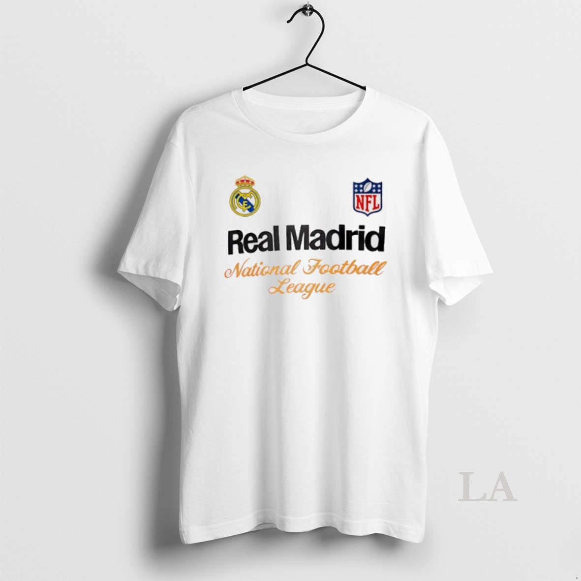 Original Real Madrid National Football League Logo Shirt Hoodie Sweatshirt | PurePodTees.com