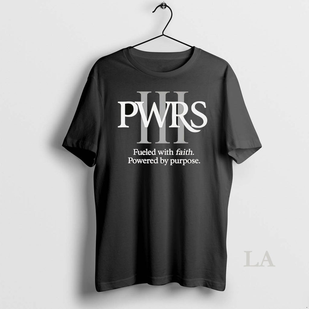 Original Reggie Powers Iii Pwrs Fueled With Faith Powered By Purpose Shirt Hoodie Sweatshirt | PurePodTees.com