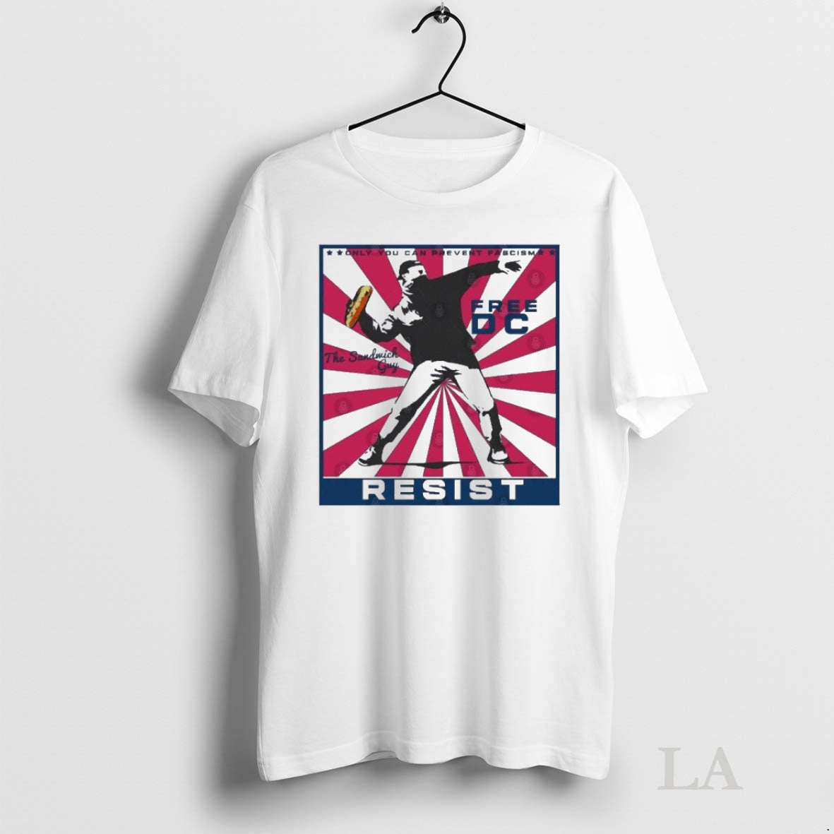 Original Resist Sandwich Guy Free Dc Shirt Hoodie Sweatshirt | PurePodTees.com