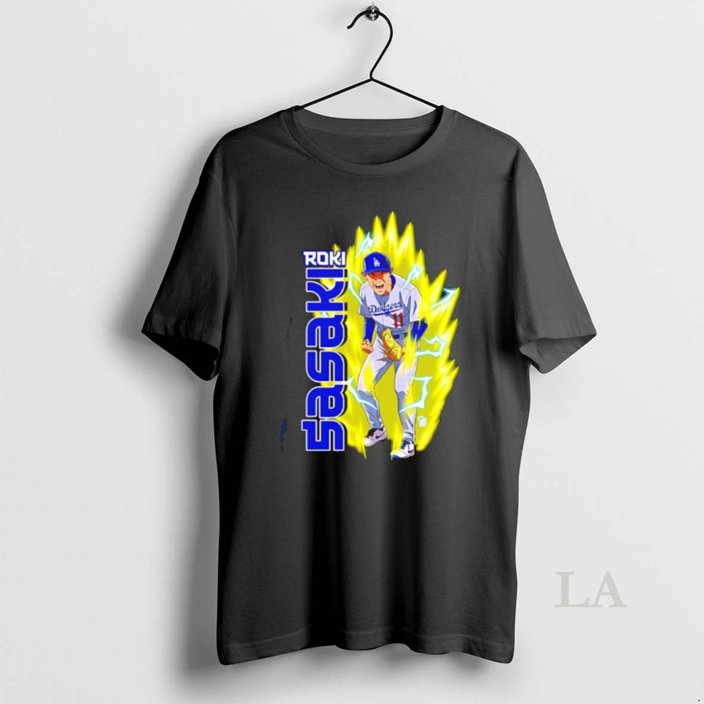 Original Roki Fire Los Angeles Dodgers 2025 World Series Champions Shirt Hoodie Sweatshirt | PurePodTees.com