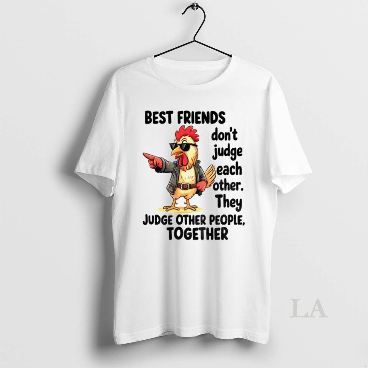 Original Rooster Best Friends Dont Judge Each Other They Judge Other People Together Shirt Hoodie Sweatshirt