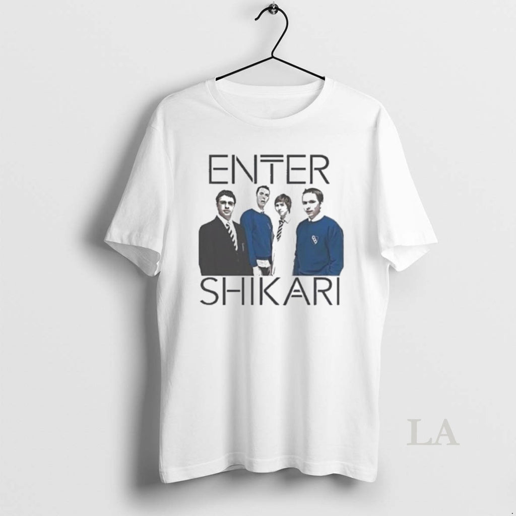 Original Rou Reynolds Chris Batten Rob Rolfe And Rory Clewlow Enter Shikari Friends Shirt Hoodie Sweatshirt | PurePodTees.com