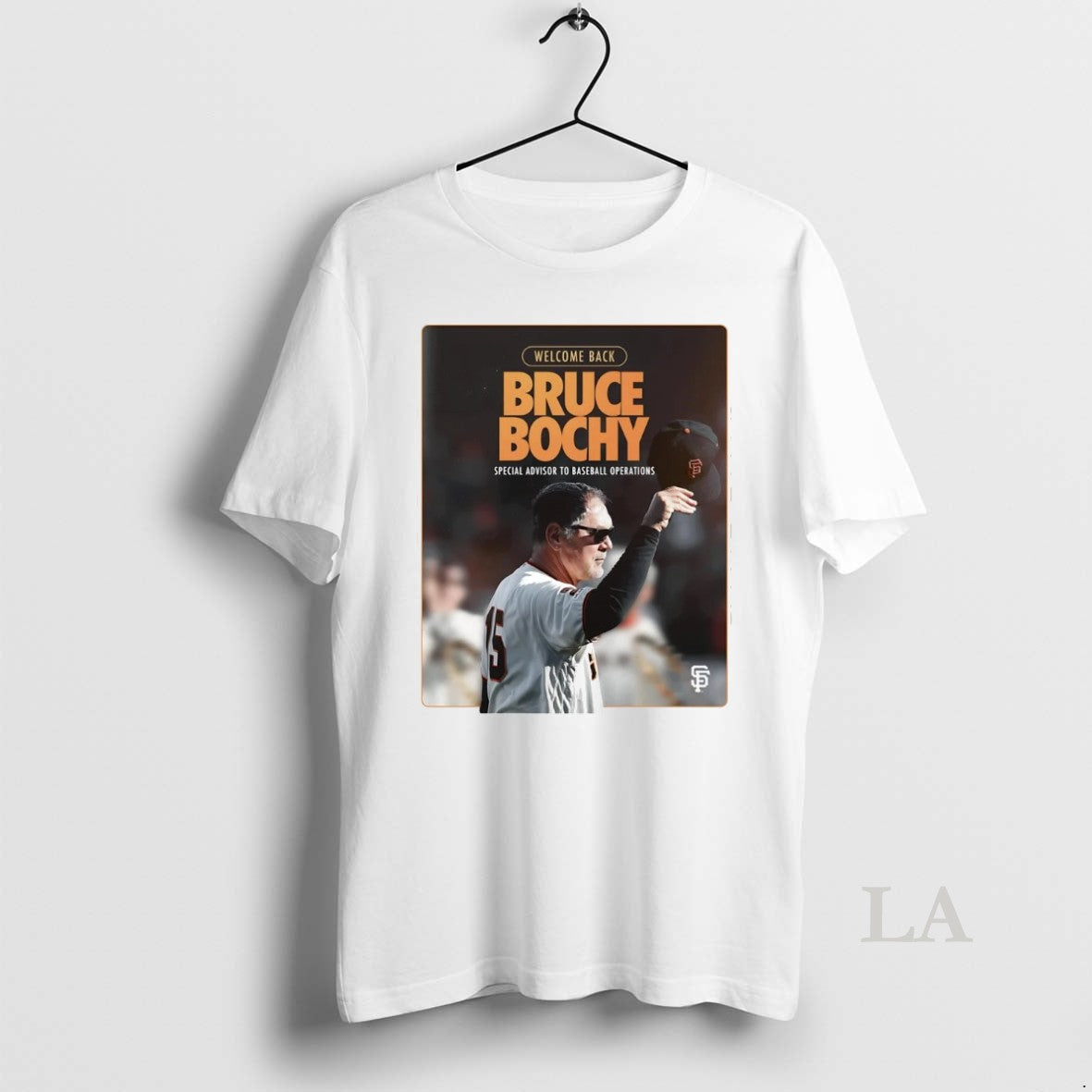 Original Sf Giants Welcome Back Bruce Bochy Special Advisor Baseball Operations Shirt Hoodie Sweatshirt | PurePodTees.com